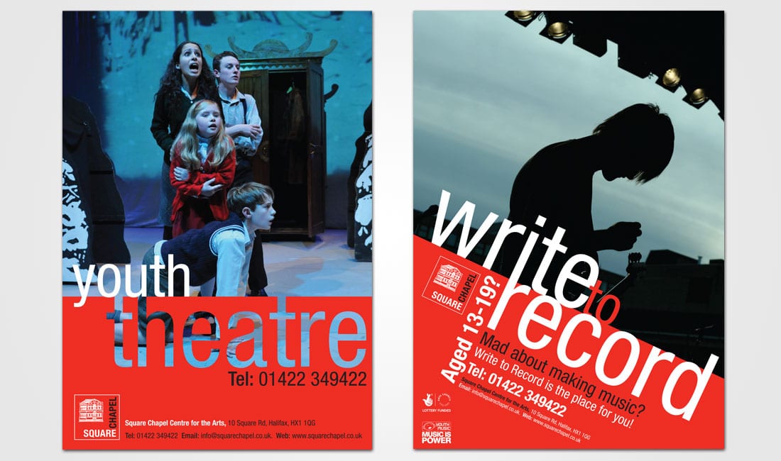 Square Chapel Centre for the Arts leaflet