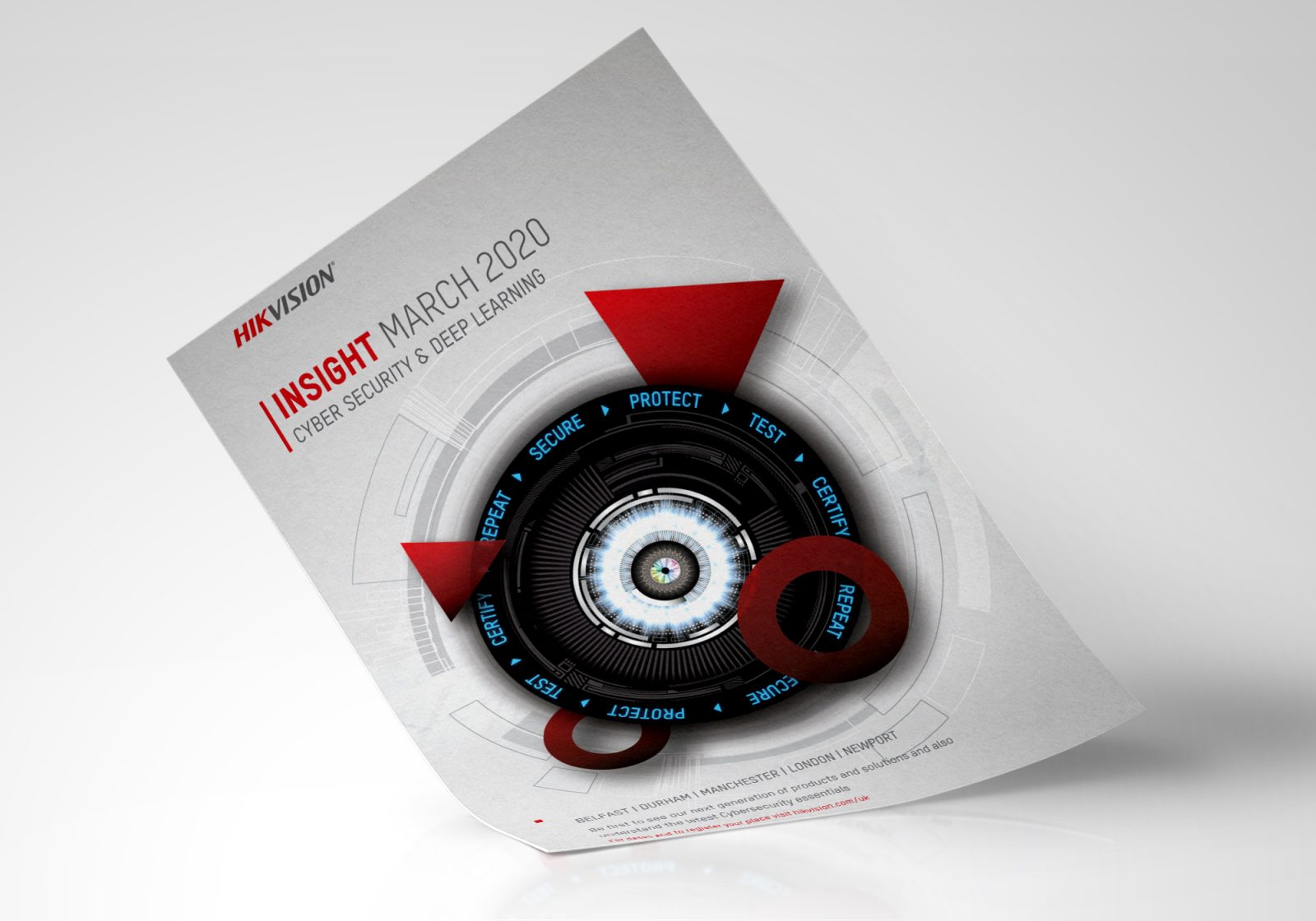 Hikvision Insight Roadshow A4 Advert
